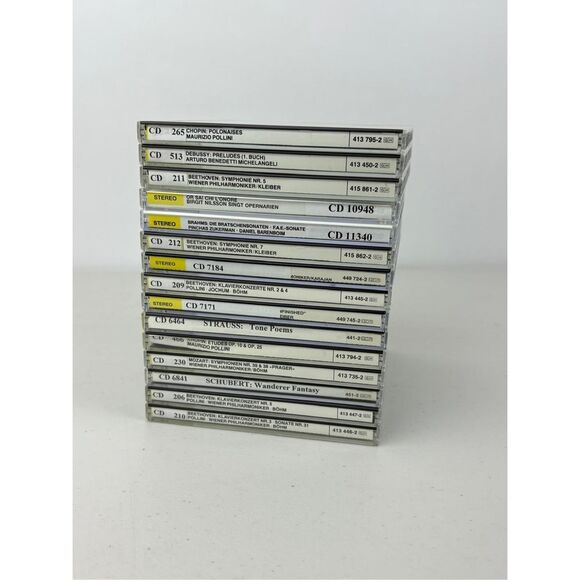 Vintage 1970s Lot Of 15 Classical Music Album CDs from DGG Deutsche Grammophon C - Picture 8 of 9